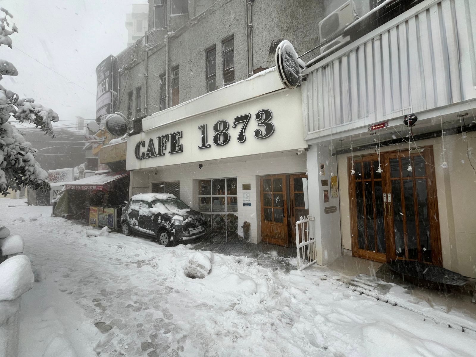 Interior of Cafe 1873 The Ridge